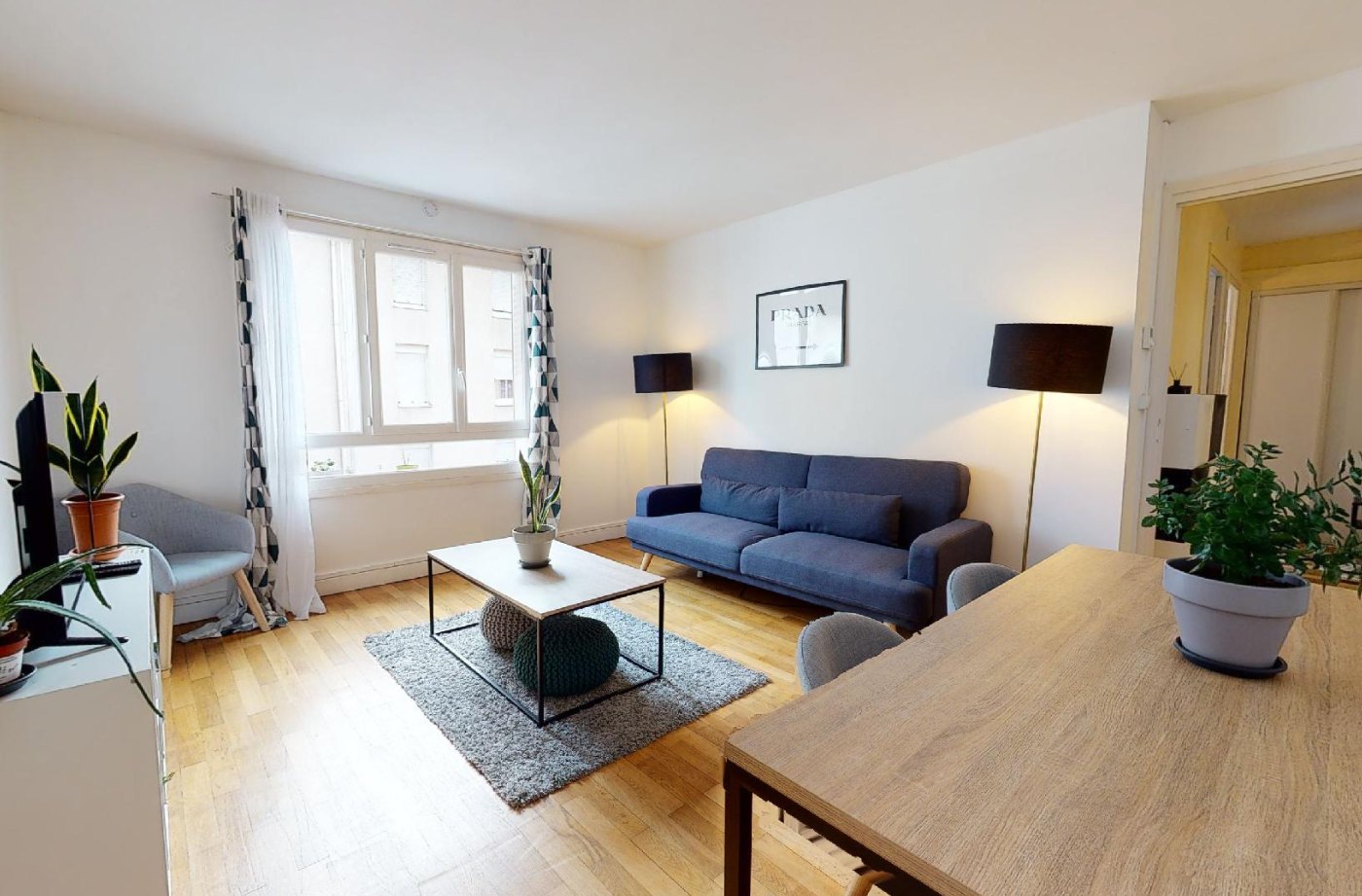 Superbe T4 de 65m2, secteur Charpennes